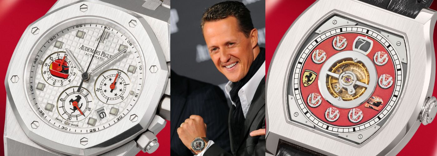 8 Watches fetch Michael Schumacher over AED 16 Million at Auction 