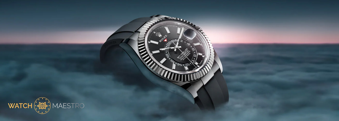 How to Setup a Rolex Sky-Dweller: Set time, annual calendar